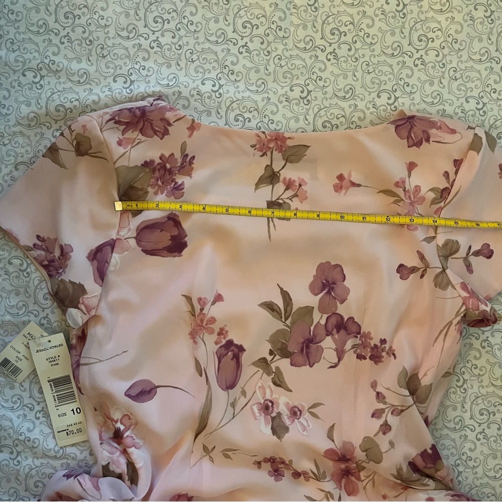 NWT Jessica Howard Pink Floral Dress - Picture 11 of 11